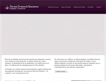 Tablet Screenshot of favierduboisspagnolo.com